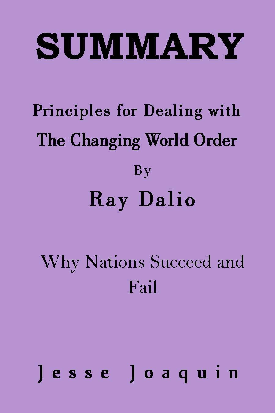 Cover of Principles for Dealing with the Changing World Order