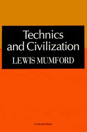 Cover of Technics and Civilization