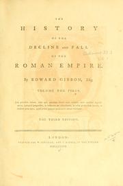 Cover of The Decline and Fall of the Roman Empire