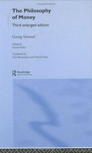Cover of The Philosophy of Money